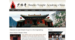 Desktop Screenshot of learnkungfuinchina.com